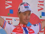 Kurt-Asle Arvesen vainqueur de la onzi�me �tape du Tour de France 2008